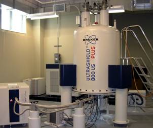 Image by Dr. Wei Wycoff, of a Bruker Avance UltraStabilized 800 MHz Spectrometer
